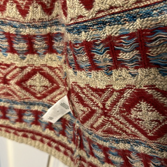 Lucky Brand Navajo like print Cardigan - Picture 5 of 10